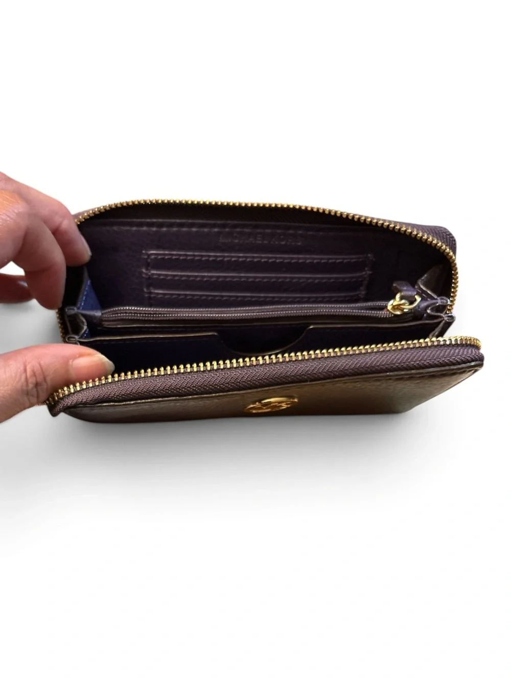 Michael Kors sleek pebbled